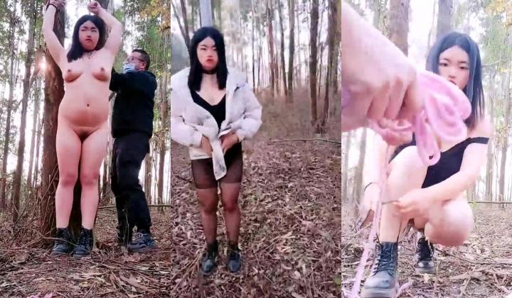 【户外】【茜茜小母狗】合集，户外露出刺激，高速公路，公交车站，男厕所~玩的就是心跳