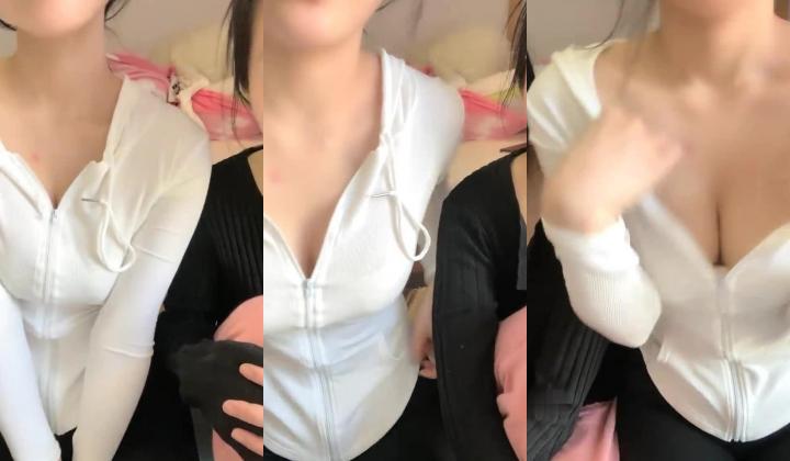 推荐！两个大学生~【高校大学生姐妹】宿舍大秀~身材超顶~好姐妹，同学一起赚大钱