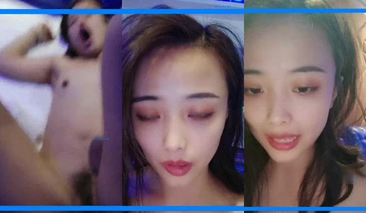 【晓可耐】平台女神之一，专吃大家伙，风骚漂亮小少妇直接被干喷，床单都打湿，逼内白浆溢出水超多