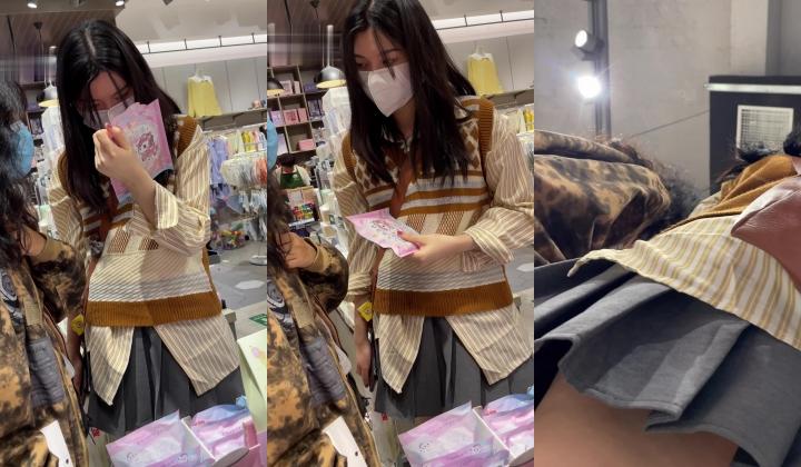 【TIMCOB】顶级无内女仆装双马尾！网袜和黑丝2部无内！