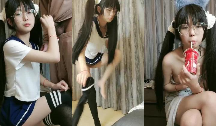 双马尾极品JK制服萝莉【专属小女友】穿着JK制服大屌直接操嫩逼美穴 男同学上阵在操一炮