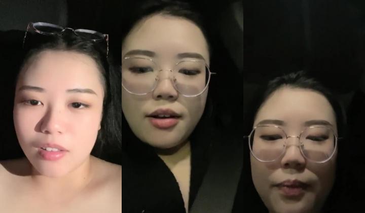 【超火视频】粤牌宝马富豪情侣激情车震马路边户外露出潮喷肏穴，肉丝美穴水嫩爆射浓浆