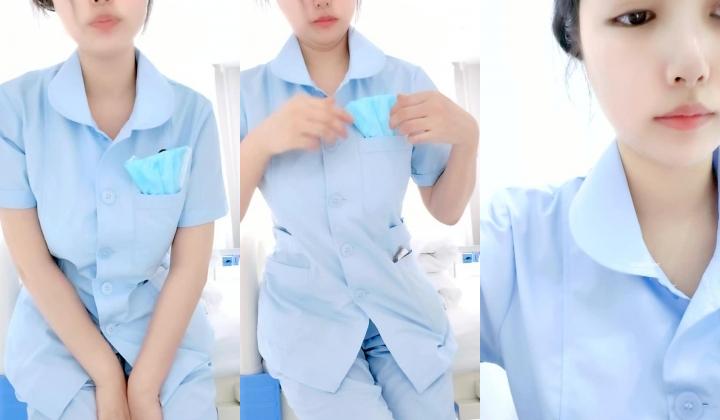 【爆乳核弹 ️制服诱惑】巨乳护士下海『温柔小护士』偷偷在病房病房厕所各种玩弄巨乳放骚求操 极品爆