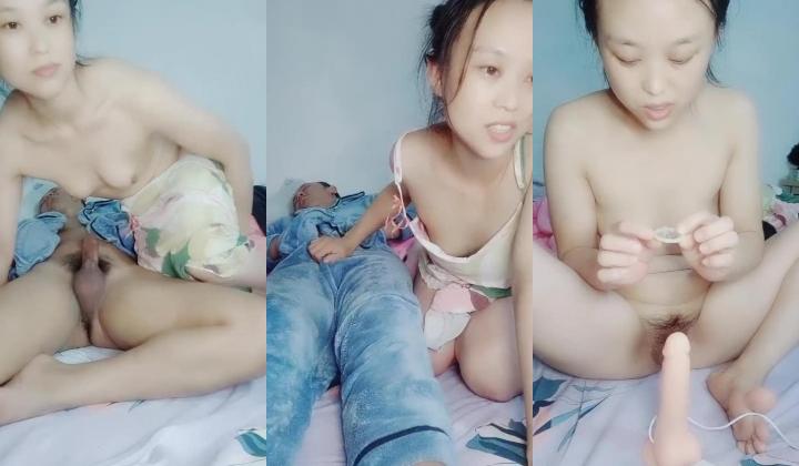 【真实小夫妻】深圳小两口  为了房子不断供  果断下海做黄播  小少妇被调教的骚浪淫贱 啪啪完自慰继续