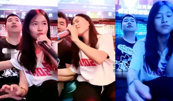 推荐，山东学生妹，【阿里嘎多】，在KTV唱歌喝酒，一曲罢了情意缠绵，口交啪啪，主打的就是一个真实，精彩大作