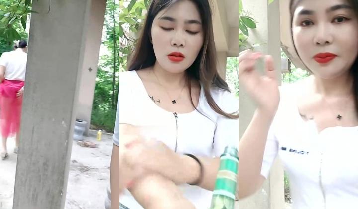 推荐，【腼腆的小少妇】，超骚御姐~!户外露奶~掰穴特写~刺激，名不副实一点儿也不腼腆，骚爆了