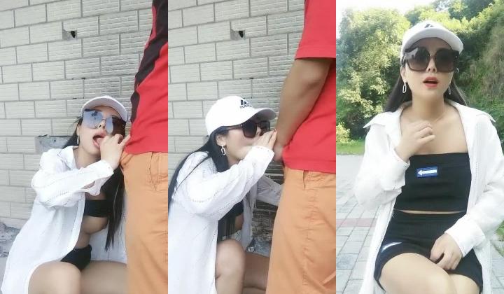 【渣女来袭】平台第一人气户外女神 上午到公园 60岁大爷被诱惑 口交啪啪 站着插入玩得超疯狂