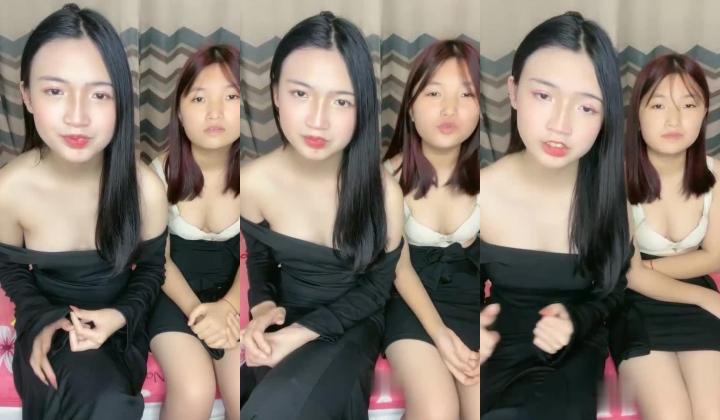 气质尤物女神美少女2，外表清纯甜美，黑丝美腿高跟鞋草逼，表情淫骚一脸想被操，骑乘位爆草多毛骚逼