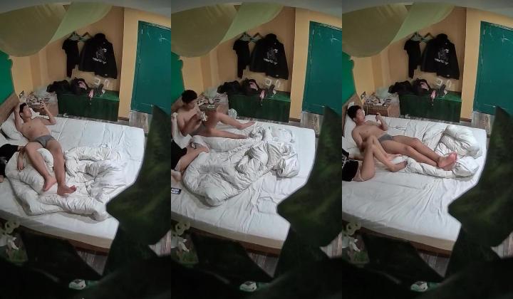 大学城酒店风情?健身男友开操之前先用振动棒玩弄漂亮女友嫩穴电动马达臀犹如缝纫机速度般急速抽插