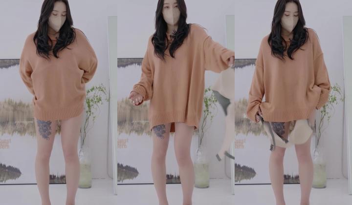 韩国美女性感内衣丝袜换装视频合集