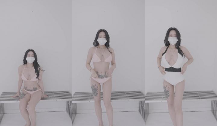 韩国美女性感内衣丝袜换装视频合集