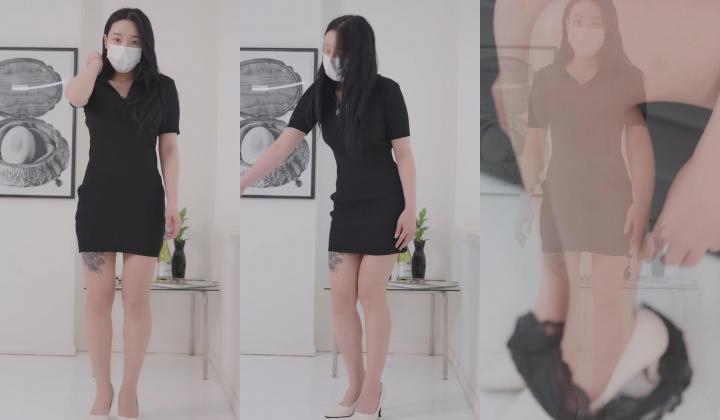 韩国美女性感内衣丝袜换装视频合集