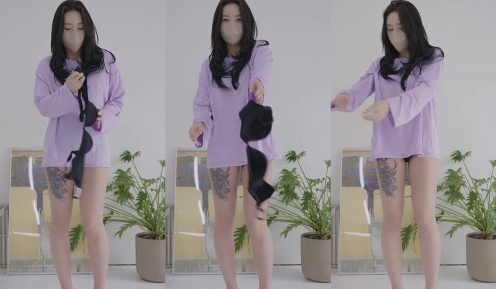 韩国美女性感内衣丝袜换装视频合集