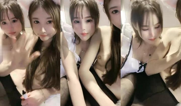 顶级颜值00后姐妹花『轩尼诗』姐妹互舔 刺激双飞，享受两位极品好姐妹的性福时光 闺蜜被操的奶子摇