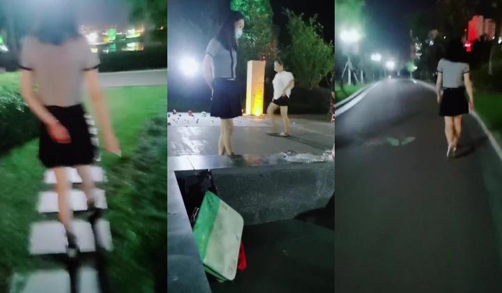 【婷婷小姐】，欲女养成记，坐标上海，酒店塞跳蛋，广场，公园，沪上阿姨果茶店，刺激的夹腿