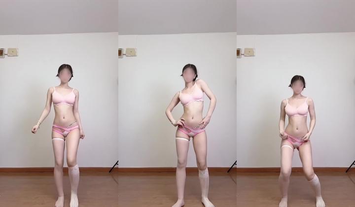 新晋舞蹈专业舞姬【以安】长视频定制，蜂腰翘臀一字马，正反差对比，裸舞天花板