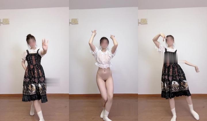 新晋舞蹈专业舞姬【以安】5月长视频定制，蜂腰翘臀一字马，M腿私处诱人，裸舞天花板