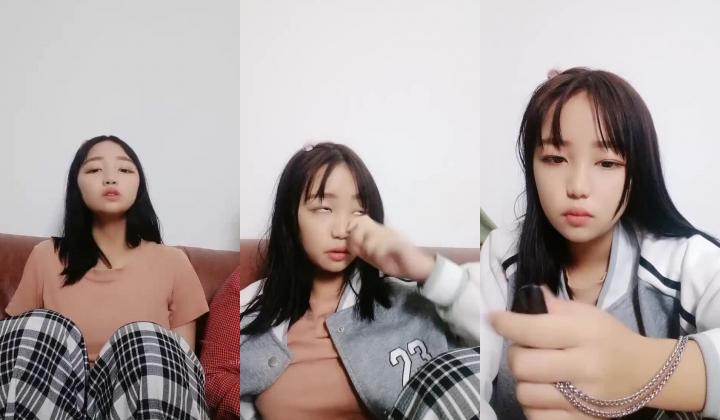 学生妹妹在家全裸自慰~【佳怡】小穴反光~！