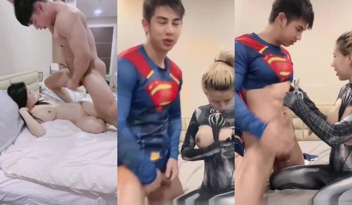 泰国超级漂亮又有气质的清纯网红pattyza，和很猛的八块腹肌猛男小鲜肉造爱，价值200美金OF