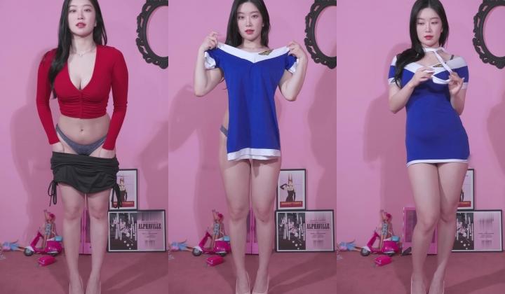 韩国美女性感内衣内裤高质量换装视频