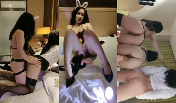 超美颜值气质女神制服情趣女女互玩 穿戴阳具爆艹闺蜜嫩穴 酸奶爆乳尤物现场淫乱无比 各种道具样样精