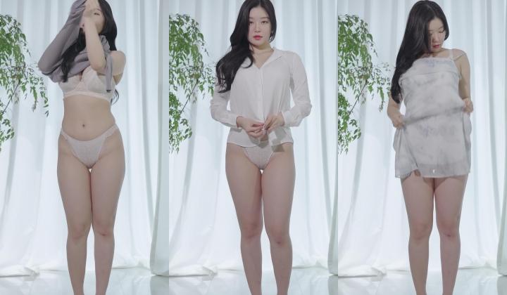 韩国美女性感内衣内裤高质量换装视频