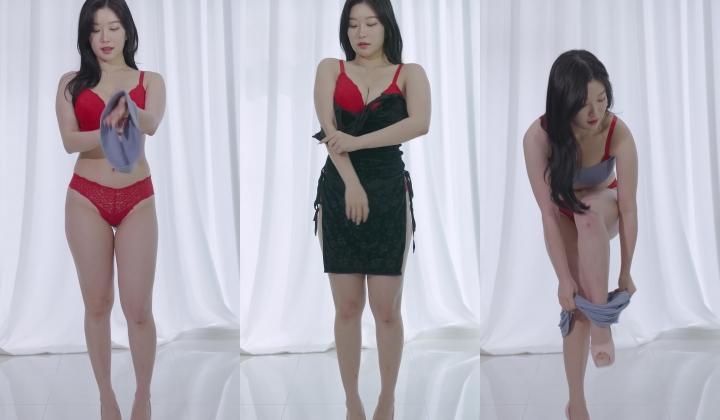 韩国美女性感内衣内裤高质量换装视频