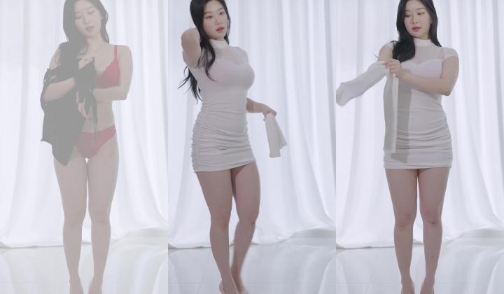 韩国美女性感内衣内裤高质量换装视频