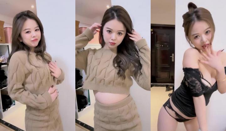 气质尤物性感女神！扭腰摆臀发骚诱惑！黑丝袜包臀裙，跳蛋震无毛骚穴，娇喘呻吟诱人，揉搓小穴表情很骚