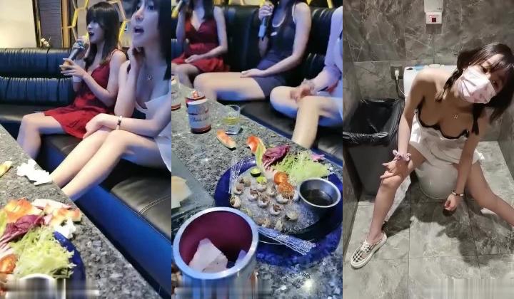 极品明星颜值女神降临，【新人试镜】下午自慰流浆，晚上三女一男KTV激情畅玩，洗手间口爆，完美身材
