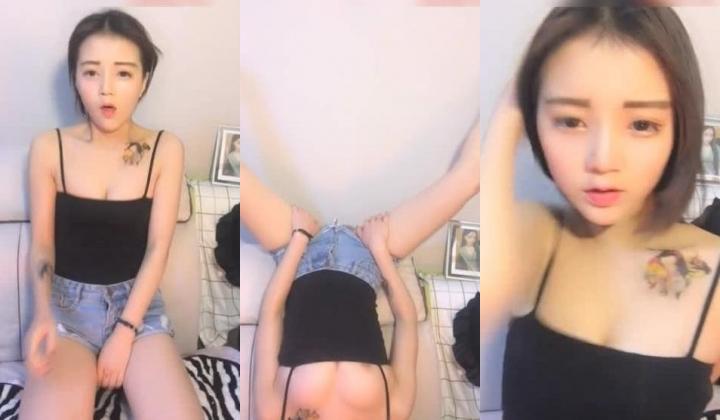 女神主播表演倒立故意露乳头吸粉 满满的都是套路啊 国语对白
