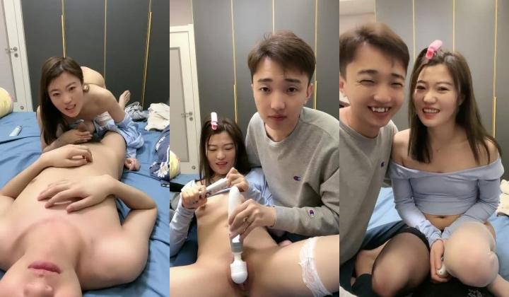 淫荡情侣露脸激情啪啪给狼友看，黑丝情趣抠逼吃奶69口交，无套爆草抽插多体位蹂躏这女的好骚让小哥直