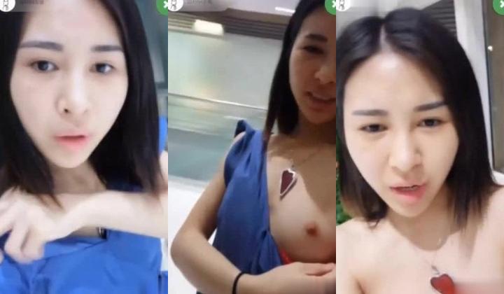 超会玩胆量很大女主播户外人来人往的机场裸聊露奶露逼脱下内裤舔一舔套路很深后来玩起了苦情戏对白精彩
