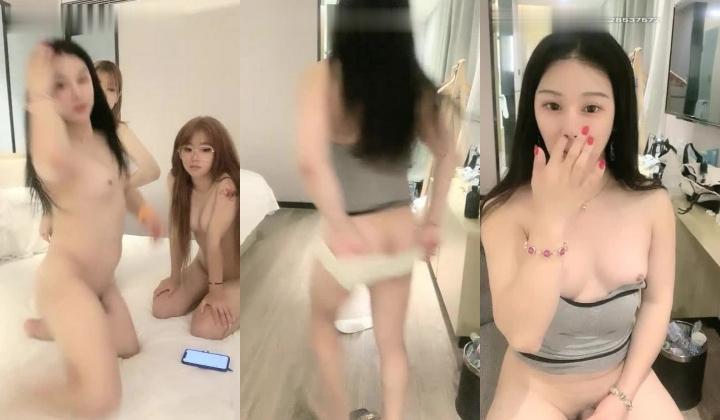 超靓女神级大屌萌妹小姐姐约操两个00后大学生姐妹花玩双飞 罕见奇葩性爱 把两哥小妞爆操轮着干