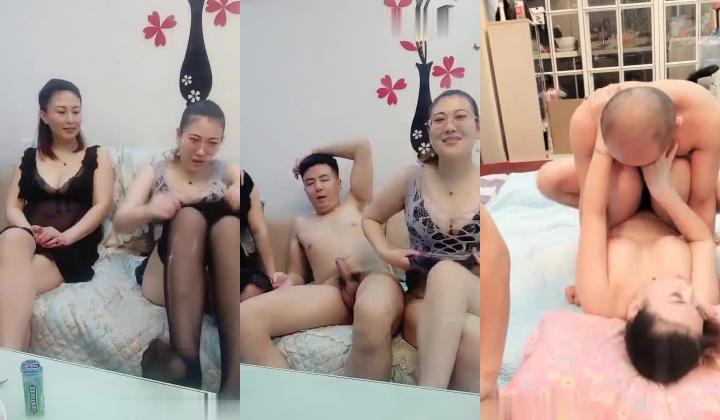 《小m寻找主人》 两个风骚御姐型少妇姐妹花和粉丝口交操逼群P