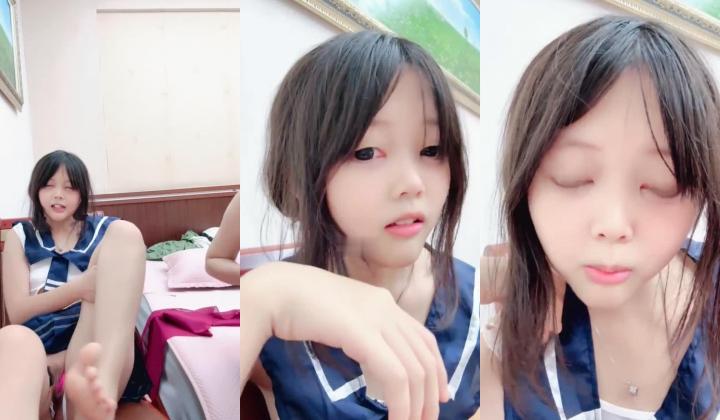 实在太小了 婴儿一样【19小米粒】超清纯的姑娘 颜值高身材好 圆奶嫩穴 首次跟大叔啪啪大秀 还喝