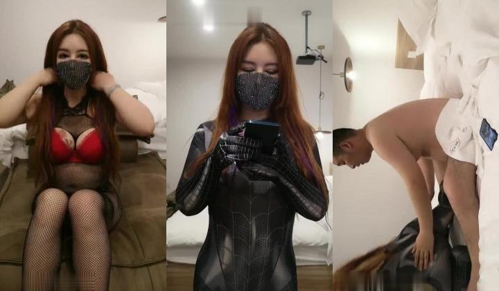 【极品新人下水首战】约操完美身材挺乳女神激战啪啪操 幻装蜘蛛侠女玩刺激 无套爆操淫荡内射