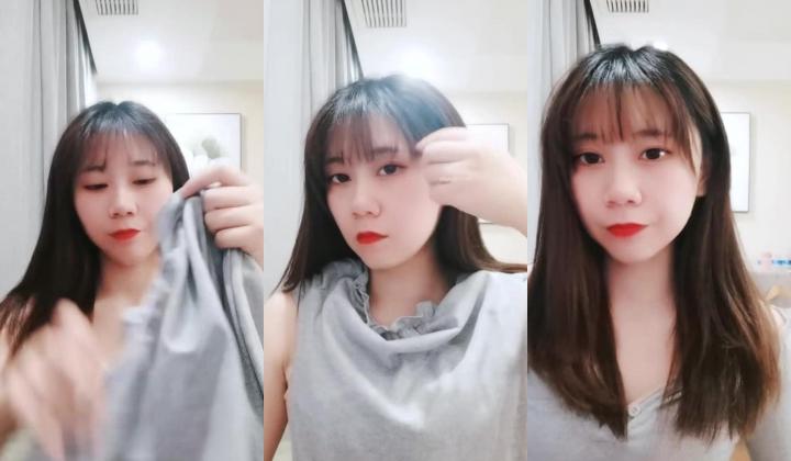 学生嫩妹子极度反差~刺激~修长美腿，极品反差婊