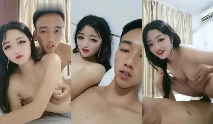 颜值不错红唇妹子和炮友啪啪，舔奶扣逼毛毛浓密特写抽插后入猛操，骑乘插入呻吟非常诱人