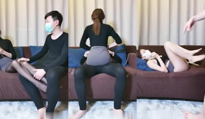 精品情侣【采花花大盗】与身材匀称苗条黑丝美女啪啪 跪舔J8 无套后入抽插 弯屌大显神威干到浪叫不