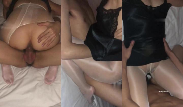 顶级丝袜绿帽人妻【丝袜小淫妻】最新付费，看老婆约单男来家中操逼用我从没体验过的姿势