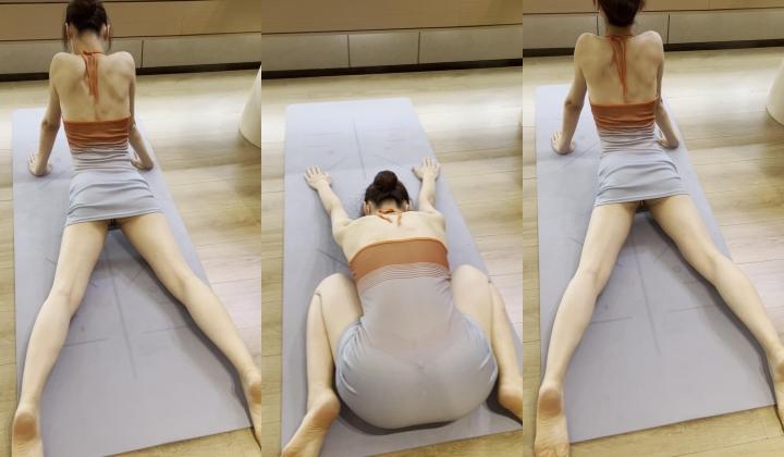 青春靓女【成人瑜伽】系列合集，高清无水，多模骚穴高清特写，双女互动太刺激