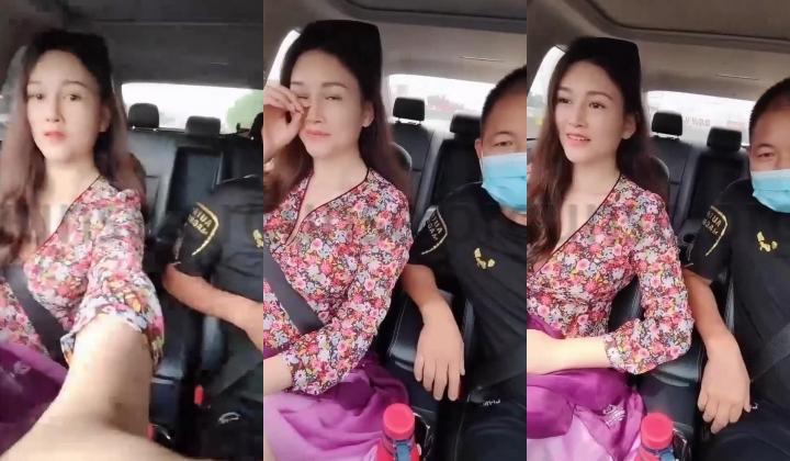 精品推荐【人前露出】【不知天地为何物】不正经的滴滴女司机，乘客面前露出勾引