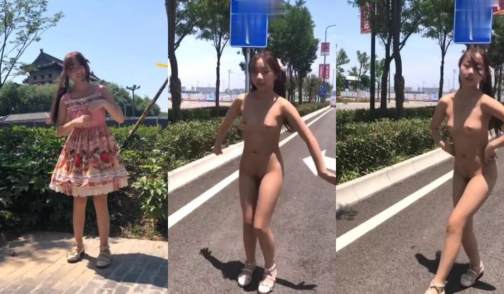 最新B站舞蹈区极品萝莉美女全裸宅舞流出 穿着Lolita边脱边跳 脱衣热舞露出大挑战