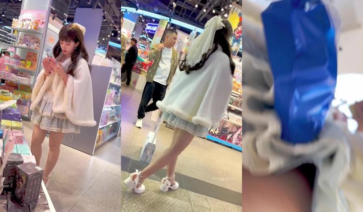 精品推荐 街拍抄底大神『KFC』全是青春靓妹 好看的小姐姐