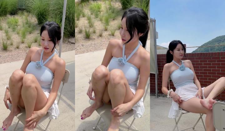 治愈系瑜伽健身网红【imjenasis】订阅 番外特，户外无内露出诱惑勾引