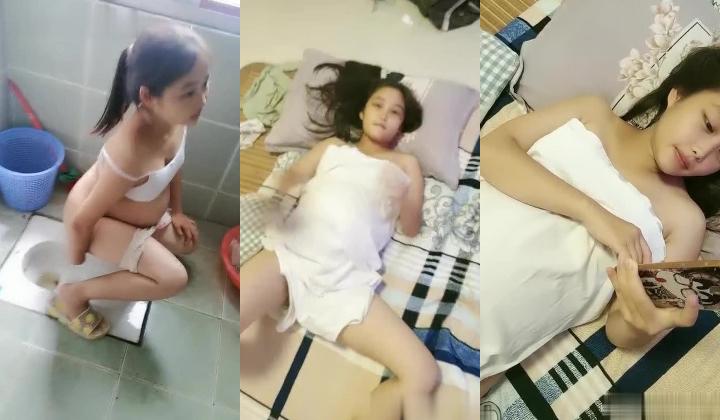 上厕所都蹲不下的孕妇女友，每天还要给渣男老公日常口交，镜头前展示孕妇的骚逼，精彩不要错过