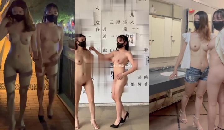 顶级露出【TonyJ和贝贝】付费，无视走光疯狂极限露出男厕调教性爱