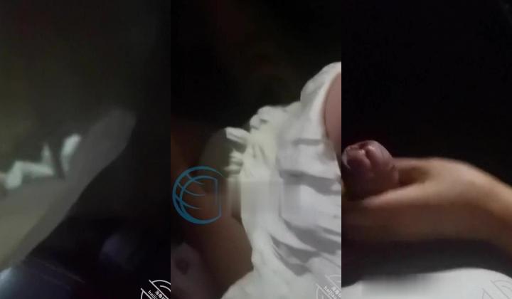 和丈母娘出去买东西，回来的时候在楼下草了一次