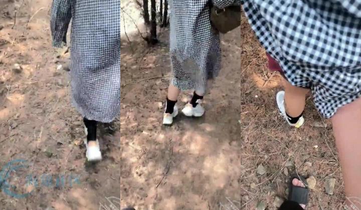 丈母娘的户外引诱